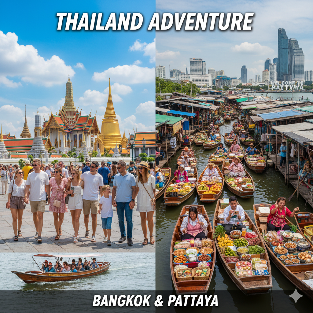 Thailand Beckons: Your Unforgettable Journey to Bangkok & Pattaya Starts Here.